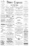 Dover Express Friday 19 April 1901 Page 1