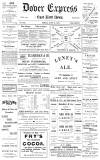Dover Express Friday 21 June 1901 Page 1