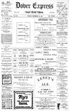 Dover Express Friday 20 December 1901 Page 1