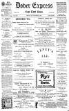 Dover Express Friday 21 November 1902 Page 1