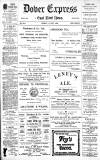Dover Express Friday 15 May 1903 Page 1