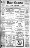Dover Express Friday 20 November 1903 Page 1