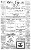 Dover Express Friday 01 April 1904 Page 1