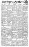 Dover Express Friday 17 May 1940 Page 1