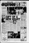 Dover Express Wednesday 24 December 1986 Page 1