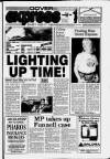 Dover Express Friday 30 September 1988 Page 1
