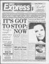 Dover Express Friday 10 January 1992 Page 1