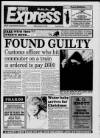 Dover Express Friday 01 January 1993 Page 1