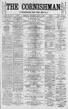Cornishman Thursday 02 June 1881 Page 1