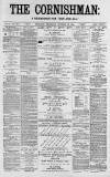 Cornishman Thursday 13 October 1881 Page 1