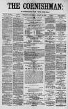 Cornishman Thursday 30 August 1883 Page 1