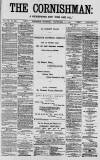 Cornishman Thursday 11 September 1884 Page 1