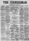 Cornishman Thursday 25 September 1884 Page 1