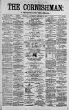 Cornishman Thursday 08 January 1885 Page 1