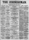 Cornishman Thursday 23 January 1890 Page 1