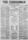 Cornishman Thursday 19 May 1892 Page 1
