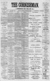 Cornishman Thursday 28 November 1895 Page 1