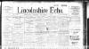 Lincolnshire Echo Wednesday 01 November 1916 Page 1
