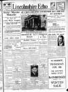 Lincolnshire Echo Wednesday 07 January 1931 Page 1