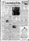 Lincolnshire Echo Tuesday 03 November 1931 Page 1