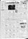 Lincolnshire Echo Thursday 29 December 1932 Page 1