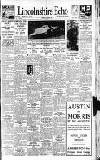 Lincolnshire Echo Wednesday 11 January 1933 Page 1