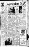 Lincolnshire Echo Monday 23 January 1933 Page 1