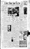 Lincolnshire Echo Thursday 02 November 1933 Page 1