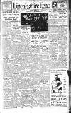 Lincolnshire Echo Wednesday 31 January 1934 Page 1