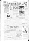 Lincolnshire Echo Tuesday 04 November 1947 Page 1