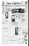 Lincolnshire Echo Monday 13 March 1950 Page 1