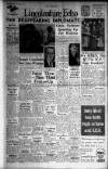 Lincolnshire Echo Monday 13 February 1956 Page 1