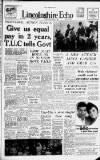 Lincolnshire Echo Tuesday 03 September 1968 Page 1