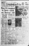 Lincolnshire Echo Saturday 04 January 1969 Page 1