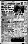 Lincolnshire Echo Saturday 22 January 1972 Page 1