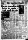 Lincolnshire Echo Thursday 02 January 1975 Page 1