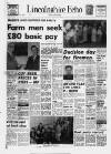 Lincolnshire Echo Monday 09 January 1978 Page 1