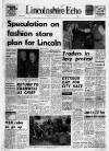 Lincolnshire Echo Wednesday 25 January 1978 Page 1
