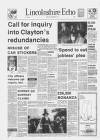 Lincolnshire Echo Friday 03 November 1978 Page 1