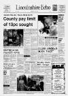 Lincolnshire Echo Wednesday 02 July 1980 Page 1