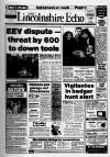 Lincolnshire Echo Monday 17 February 1986 Page 1