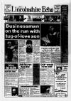 Lincolnshire Echo Friday 15 January 1988 Page 1