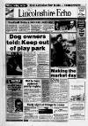 Lincolnshire Echo Friday 20 January 1989 Page 1