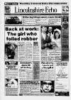 Lincolnshire Echo Monday 13 November 1989 Page 1