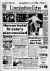 Lincolnshire Echo Monday 15 January 1990 Page 1