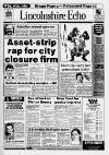 Lincolnshire Echo Wednesday 10 January 1990 Page 1