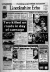 Lincolnshire Echo Monday 01 October 1990 Page 1