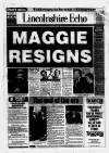 Lincolnshire Echo Thursday 22 November 1990 Page 1