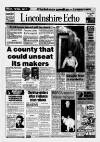 Lincolnshire Echo Thursday 29 November 1990 Page 1