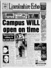 Lincolnshire Echo Friday 13 October 1995 Page 1